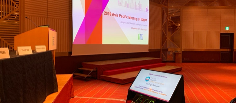 Stage set AV Polling ARS Audience Response