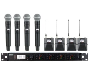shure micrphones wired wireless lavalier DPA