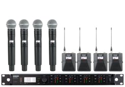 shure micrphones wired wireless lavalier DPA